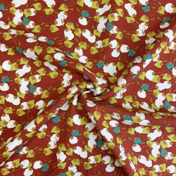 Printed Cotton KISNEK Pepper / Pistachio